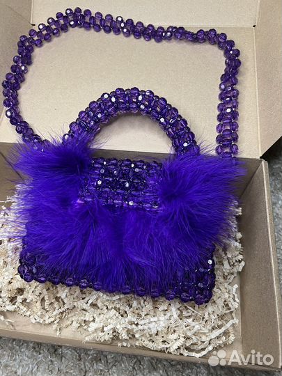 Сумка из бусин