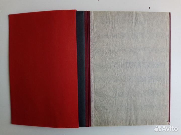 Кляссер для марок 24.5х17.5 см., 10 листов