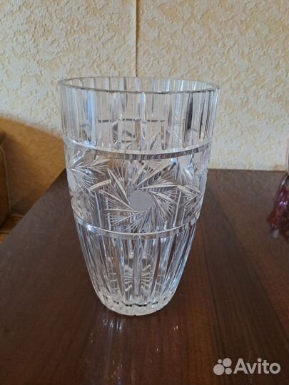 Вазы хрустальные гдр