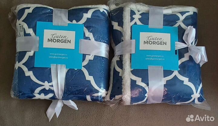 Покрывала фланель/шерпа