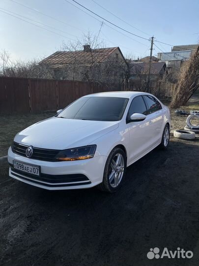 Бампер передний jetta 6 рест