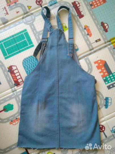 Джинсовый сарафан