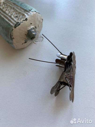 Елочная игрушка Царевна Несмеяна прищепка СССР