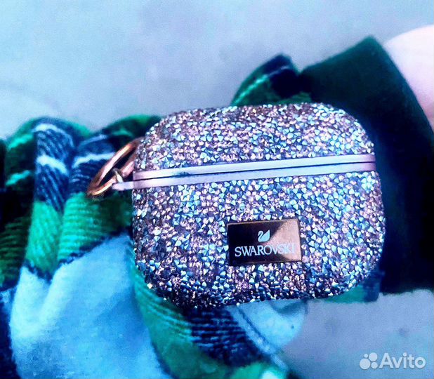 Чехол Swarovski на наушники Airpods pro 2