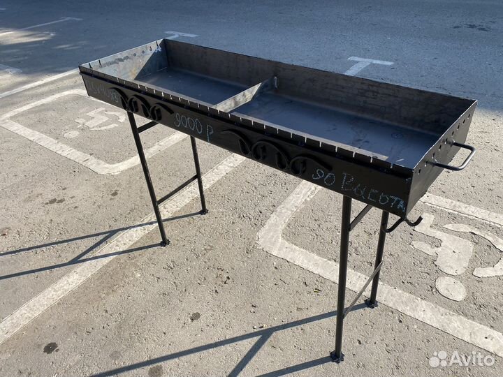 Мангал большой, высокий