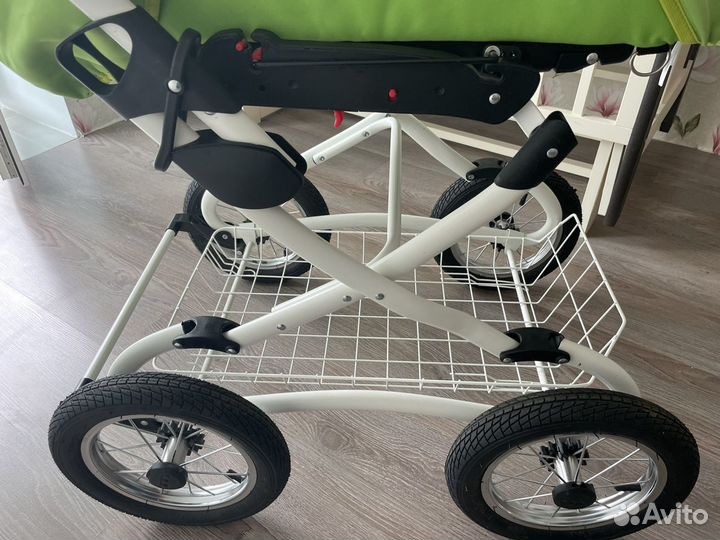 Коляска Indigo 3 в 1 новая с люлькой/креслом