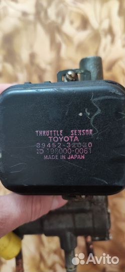 Дросельная заслонка Тойота