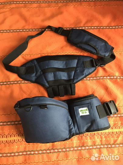 Хипсит со спинкой mums era темно-синий