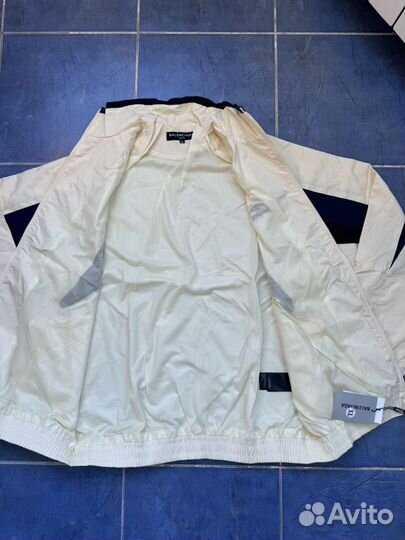 Balenciaga 3b sports icon tracksuit jacket white