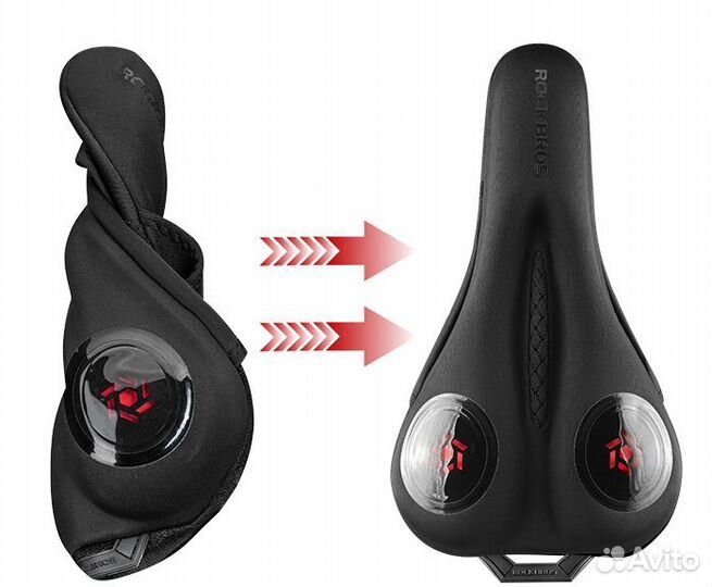 Силиконовая накладка на седло rockbros LF044R