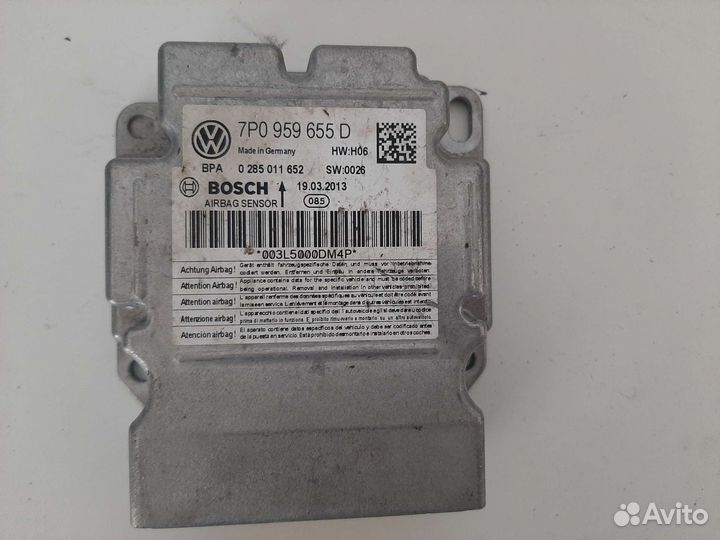 Блок управления Air Bag VW Touareg NF