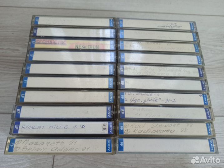 Аудиокассеты Sony 20 шт