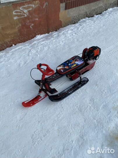 Снегокат с мотором
