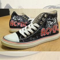 Ac dc converse shoes hot sale