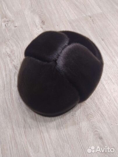 Норковая шапка мужская новая