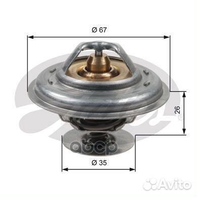 Термостат th13287g1 Gates