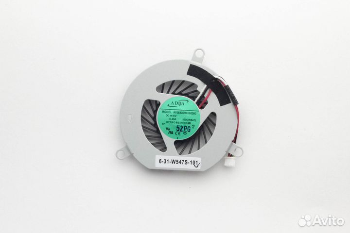 Вентилятор/Кулер для ноутбука Clevo W547S 6-31-W5