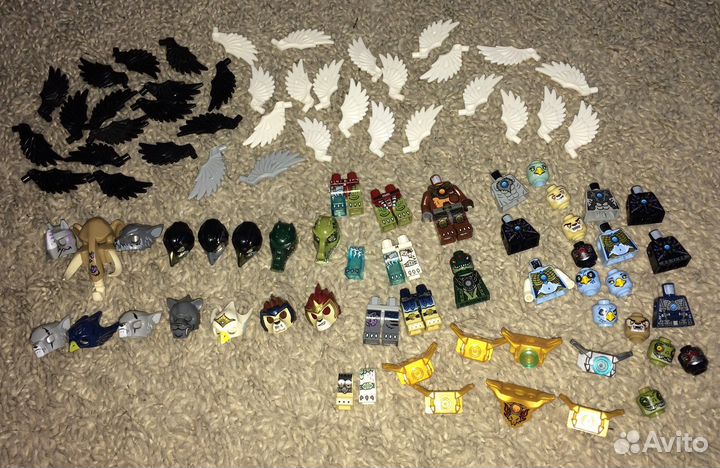 Lego Chima минифигурки и запчасти