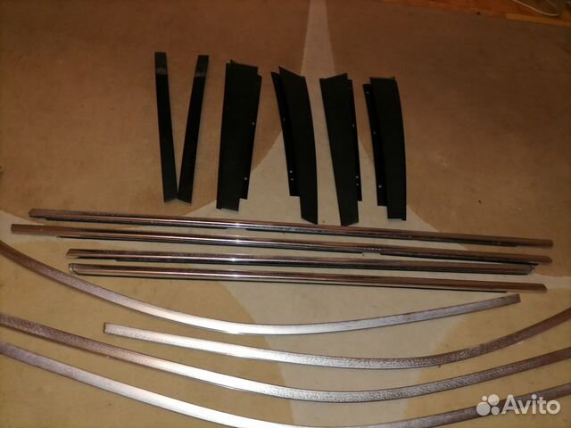 Молдинги окон BMW e39