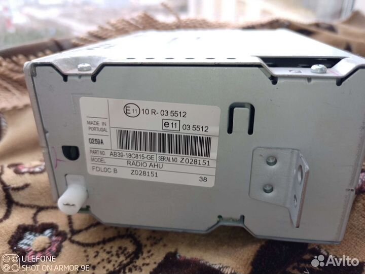 Штатное мультимедиа Форд рейнджер-3