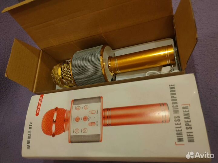 Оригинальный караоке-микрофон wster