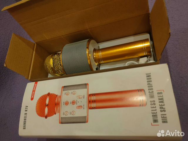 Оригинальный караоке-микрофон wster