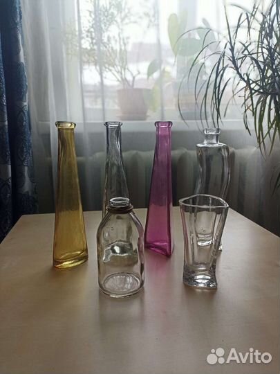 Ваза для цветов стекло