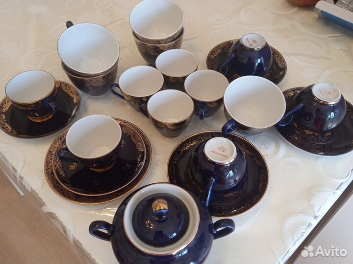 Сервиз чайный+кофейный