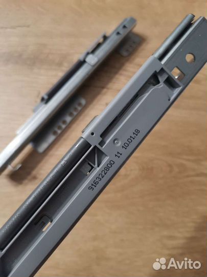 Направляющие полного выдвижения Hettich 2шт