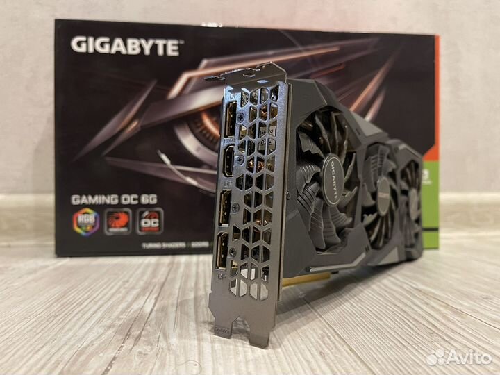 Видеокарта Gigabyte Gaming OC GTX1660 Super 6GB
