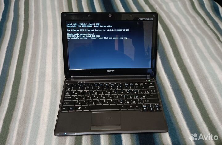 Нетбук Acer aspire one