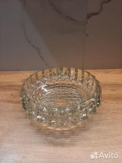 Салатница хрустальная СССР