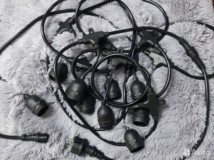 Ретро гирлянда уличная