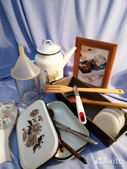 Посуда, кухонная утварь для дома, дачи (пакетом)