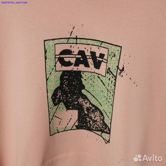 Худи Cav Empt персиковое