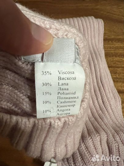 Шарф детский зимний и шапка комплект