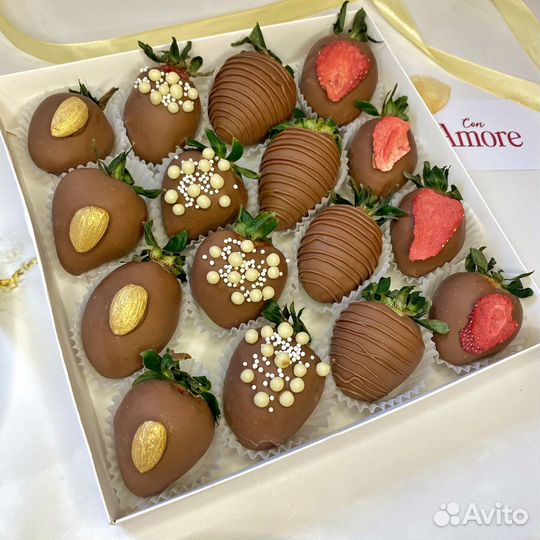 Клубника в шоколаде