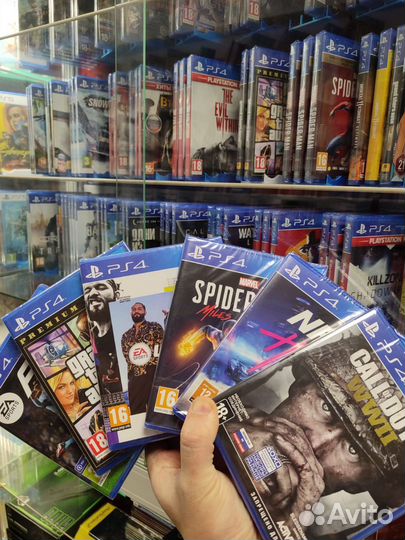 Диски/ игры для Sony ps4 лицензия/ +800 игр