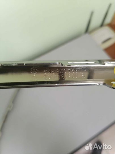 Накладка на решетку радиатора Volkswagen polo 2020