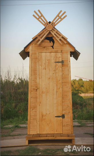 Дачный туалет с установкой TVP570