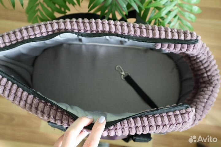 Сумка переноска для собаки foxie