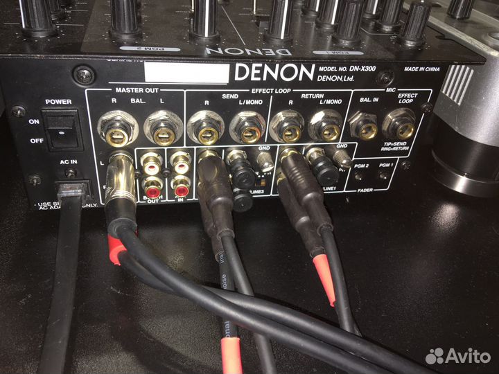 Denon DN-X300 и 2 Pioneer CDJ-800mk2