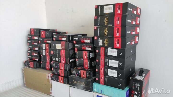 Коробки от видеокарт