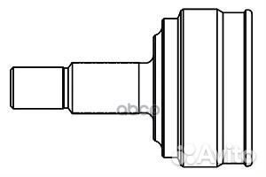 Шрус наружный к-т nissan micra C+C III (K12) 84