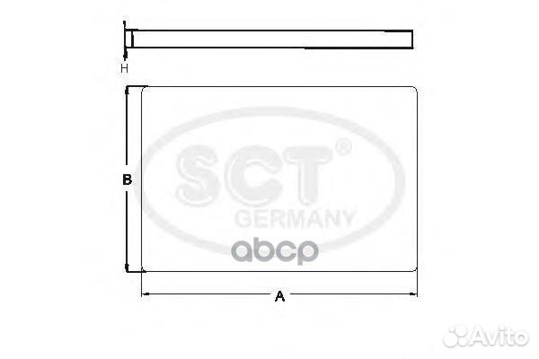 Фильтр салона SCT SA-1269 SA1269 SCT