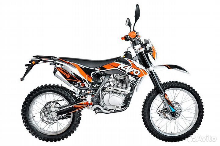 Мотоцикл kayo T2 250 MX enduro Витрина