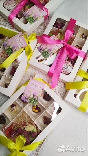 Конфеты ручной работы 8 марта