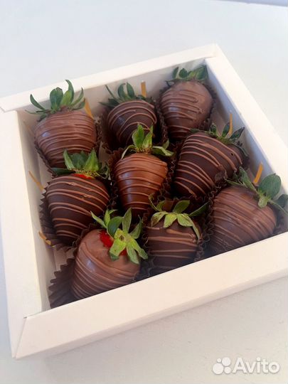 Клубника в бельгийском шоколаде