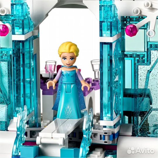 Конструктор Frozen Замок Эльзы Аналог Lego