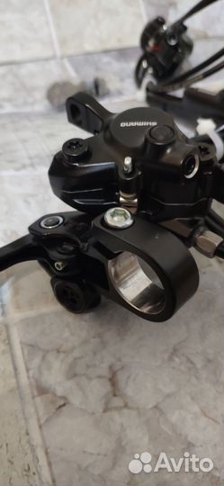 Гидравлические тормоза shimano MT200